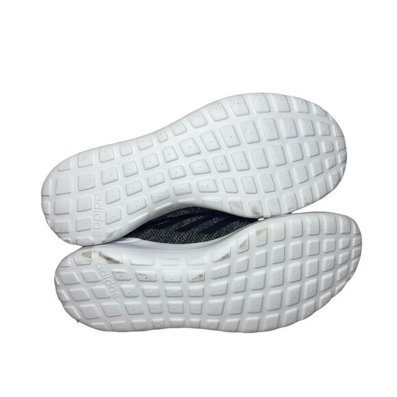 Adidas Black and White Sneakers cloud foam size 12 - Picture 5 of 5